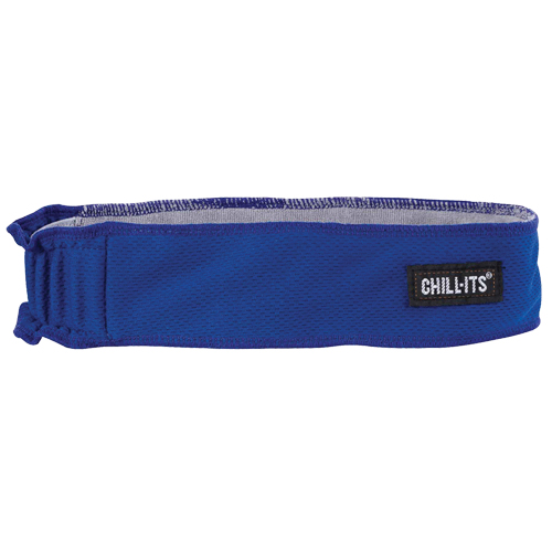 Chill-Its&reg; 6605 Cooling Headbands, Blue Canadian Safety Group Inc.