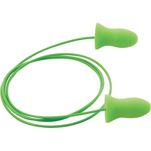 Meteors&reg; Foam Earplugs, Bulk - Box, Corded Canadian Safety Group Inc.