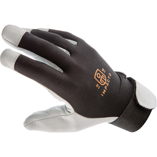 Anti-Vibration Air Glove&reg;, Size Medium, Pearl Leather Palm Canadian Safety Group Inc.