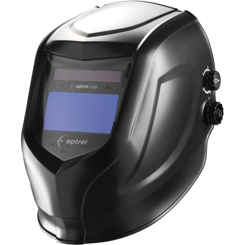 p550 Welding Helmets, 3.94" L x 1.97" W View Area, 9 - 13 Shade Range, Black Canadian Safety Group Inc.