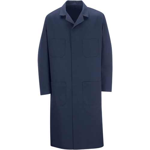 Shop Coats, Poly-Cotton, Size 36, Navy Blue Canadian Safety Group Inc.