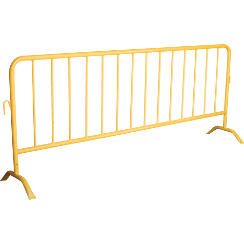 Barri&egrave;re portative, Emboîtables, 102" lo x 40" h, Jaune Canadian Safety Group Inc.