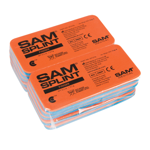 Sam&reg; Splints, Finger and Toe, Aluminum Foam Padded, 1-13/16", Class 1 Canadian Safety Group Inc.