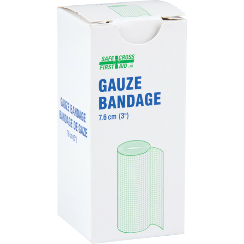 Conforming Stretch Bandage, Cut to Size L x 3" W, Class 1 Canadian Safety Group Inc.