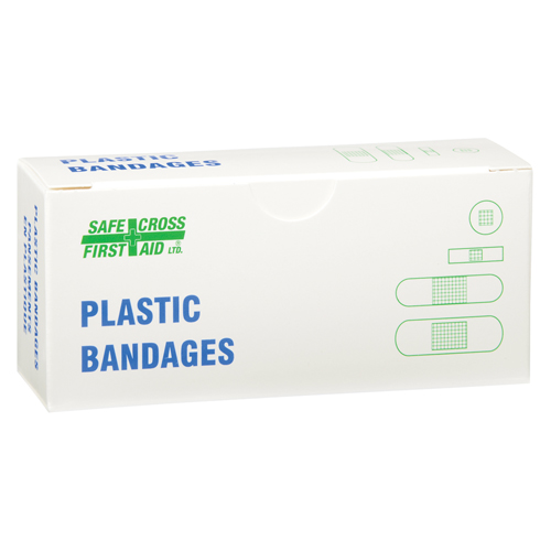 Bandages, Assorted, Plastic, Sterile Canadian Safety Group Inc.