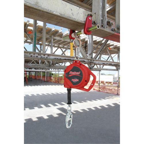 Rebel Self Retracting Lifeline, 33', Galvanized Steel, Swivel Canadian Safety Group Inc.