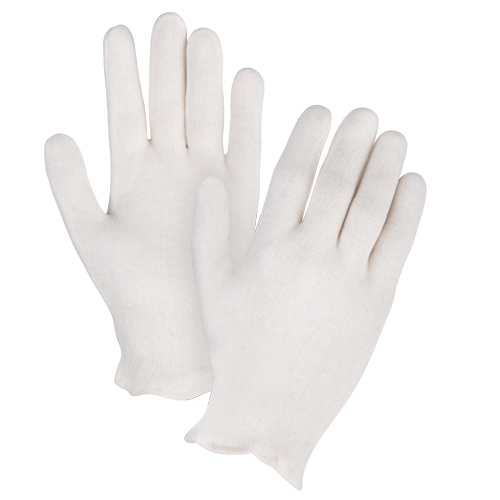 Gants d'inspection de poids moyen, Poly/coton, Poignet &agrave; ourlet, Dames Canadian Safety Group Inc.