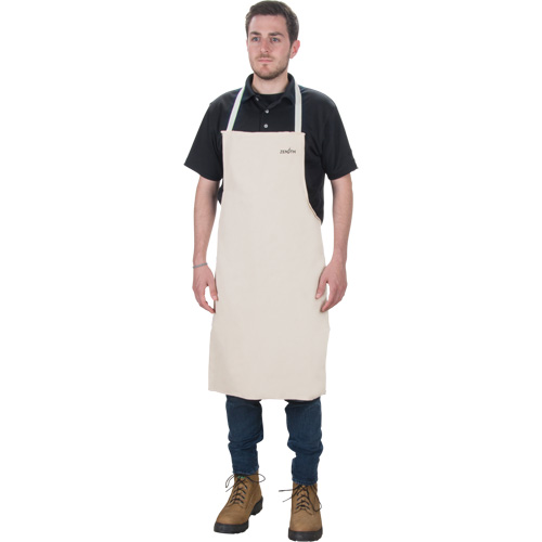Tablier, Coton, 36" lo x 29" la, Naturel Canadian Safety Group Inc.
