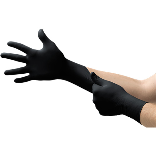MidKnight&reg; Exam Gloves, X-Large, Nitrile, 4.7-mil, Powder-Free, Black, Class 2 Canadian Safety Group Inc.