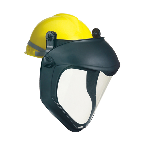 Uvex&reg; Bionic Faceshield with Hardhat Adapter, Polycarbonate Canadian Safety Group Inc.