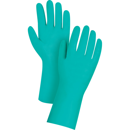 Premium Diamond-Grip Chemical-Resistant Gloves, Size 2X-Large/11, 13" L, Nitrile, 11-mil Canadian Safety Group Inc.