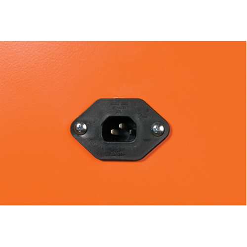 Emergency Preparedness Storage Cabinets, Steel, 4 Shelves, 65" H x 43" W x 18" D, Orange Canadian Safety Group Inc.