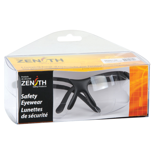 Z1800 Series Reader Safety Glasses, Anti-Scratch, Clear, 1.0 Diopter Canadian Safety Group Inc.