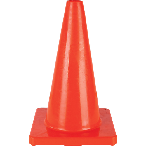 C&ocirc;ne de couleur pour la signalisation, 18", Orange Canadian Safety Group Inc.