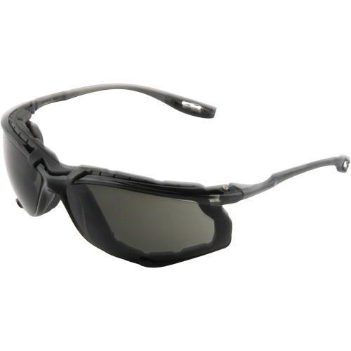 Virtua Safety Glasses with Foam Gasket, Grey/Smoke Lens, Anti-Fog, ANSI Z87+/Meets/Exceeds CSA Z94.3 Canadian Safety Group Inc.