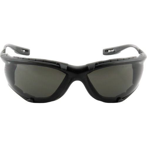 Virtua Safety Glasses with Foam Gasket, Grey/Smoke Lens, Anti-Fog, ANSI Z87+/Meets/Exceeds CSA Z94.3 Canadian Safety Group Inc.