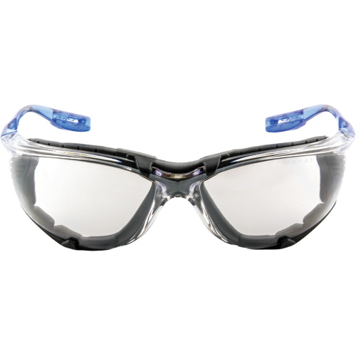 Lunettes de s&eacute;curit&eacute; avec joint en mousse Virtua, Lentille Miroir int&eacute;rieur/ext&eacute;rieur, Antibu&eacute;e, ANSI Z87+/R&eacute;pond ou surpasse la norme CSA Z94.3 Canadian Safety Group Inc.