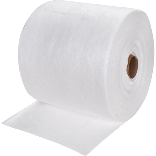 Rouleaux absorbants souffl&eacute;es de premi&egrave;re qualit&eacute;, Lourd, 150' lo x 15" la, Absorption 25 gal. Canadian Safety Group Inc.