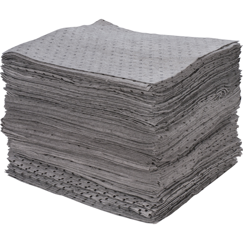 Premium Bonded Sorbent Pads, Universal, 15" x 17", 30 gal. Absorbancy Canadian Safety Group Inc.