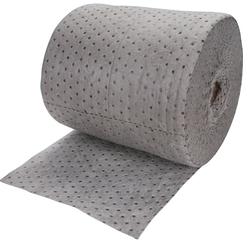 Premium Bonded Sorbent Rolls, Mediumweight, 150' L x 15" W, 20 gal. Absorbancy Canadian Safety Group Inc.