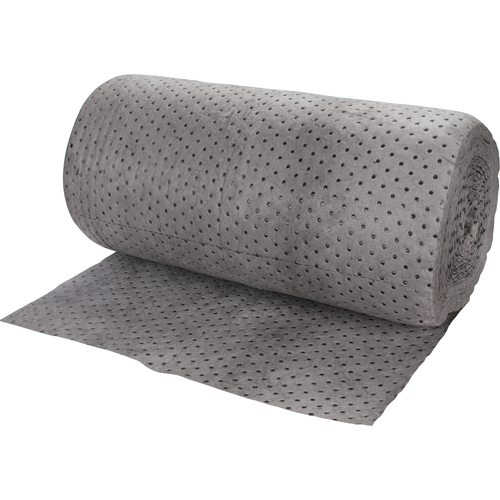 Rouleaux absorbants li&eacute;s de premi&egrave;re qualit&eacute;, Poids moyen, 150' lo x 30" la, Absorption 40 gal. Canadian Safety Group Inc.