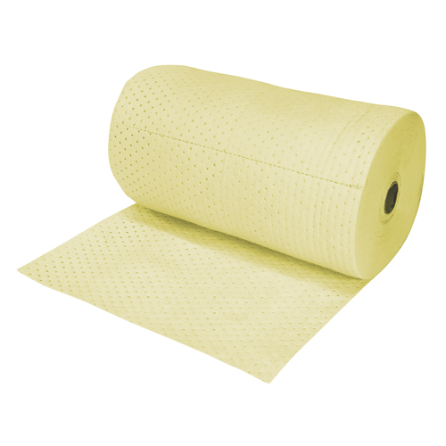 Rouleaux absorbants en fibres fines de premi&egrave;re qualit&eacute;, Lourd, 150' lo x 15" la, Absorption 50 gal. Canadian Safety Group Inc.