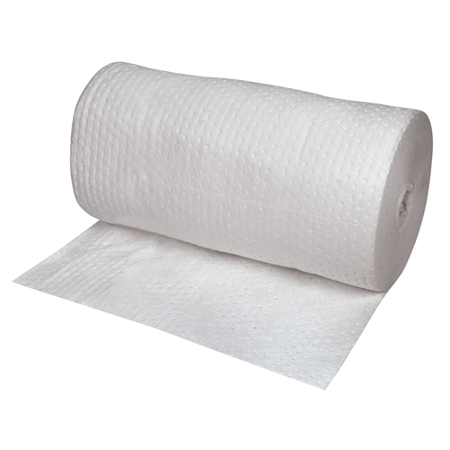 Feuilles absorbantes lamin&eacute;es (SMS) de premi&egrave;re qualit&eacute;, Lourd, 150' lo x 30" la, Absorption 50 gal. Canadian Safety Group Inc.