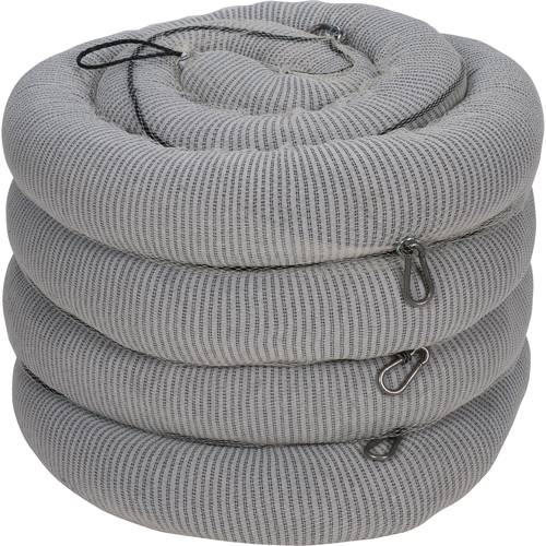 Premium Sorbent Boom, Universal, 10' L x 5" W, 35 Gal. Absorbancy, 4 /Pack Canadian Safety Group Inc.