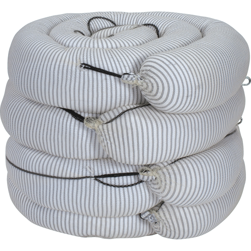 Premium Sorbent Boom, Universal, 10' L x 8" W, 70 gal. Absorbancy, 4 /Pack Canadian Safety Group Inc.