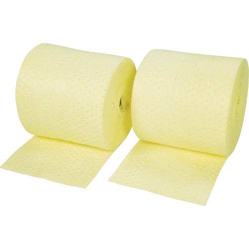 Rouleaux absorbants li&eacute;s de premi&egrave;re qualit&eacute;, Lourd, 150' lo x 15" la, Absorption 25 gal. Canadian Safety Group Inc.
