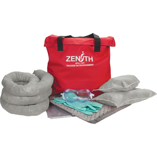 Trousse de lutte contre les d&eacute;versements de premi&egrave;re qualit&eacute; pour camion, Universel, Sac, Absorbance de 10 gal. US Canadian Safety Group Inc.