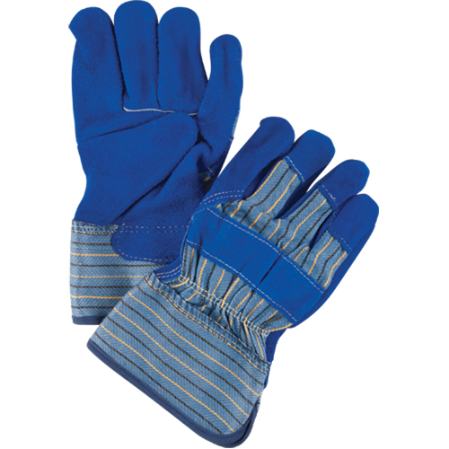 Premium Quality Fitters Gloves with Kevlar&reg; Stitching, Large, Split Cowhide Palm, Cotton Inner Lining Canadian Safety Group Inc.