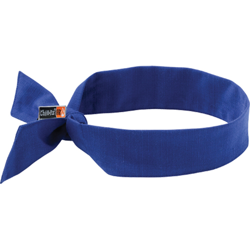 Chill-Its&reg; 6700FR Cooling Bandanas, Blue Canadian Safety Group Inc.