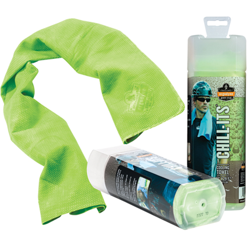 Chill-Its&reg; 6602 Cooling Towels, Hi-Vis Lime Canadian Safety Group Inc.