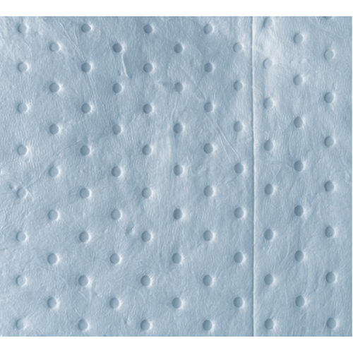 Premium Blue Bonded Sorbent Pads, Oil Only, 15" x 17", 15 gal. Absorbancy Canadian Safety Group Inc.