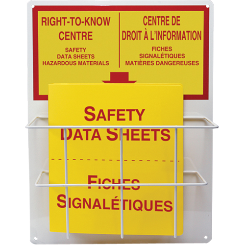Basket Style Centre Boards, English & French, Binders Included Canadian Safety Group Inc.