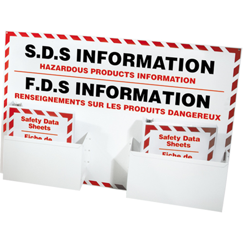 Safety Data Sheet Information Stations, English & French, Binders Included Canadian Safety Group Inc.