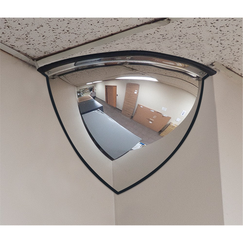 90° Dome Mirror, Quarter Dome, Open Top, 20" Diameter Canadian Safety Group Inc.