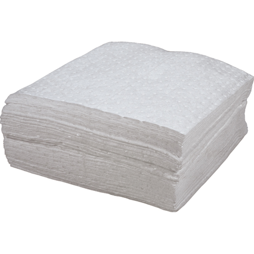 Premium Bonded Sorbent Pads, Oil Only, 15" x 18", 30 gal. Absorbancy Canadian Safety Group Inc.