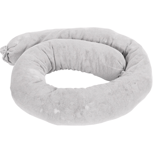 Remblais tubulaires absorbants, Huile seulement, Absorption 45 gal., 3" la x 4' lo, Pqt de 25 Canadian Safety Group Inc.