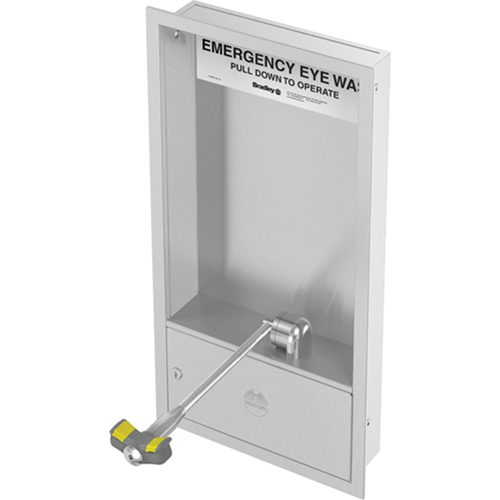 Eyewash Station, Wall-Mount Installation, Stainless Steel Bowl Canadian Safety Group Inc.