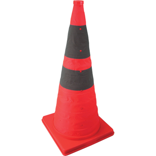 Collapsible Lighted Cone, 28" H, Orange Canadian Safety Group Inc.