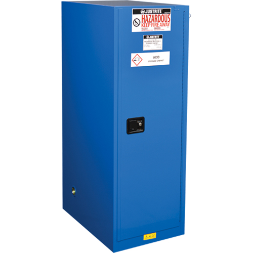 Sure-Grip&reg; Ex Hazardous Material Slimline Safety Cabinets, 54 Gal., 23.25" x 65" x 34" Canadian Safety Group Inc.