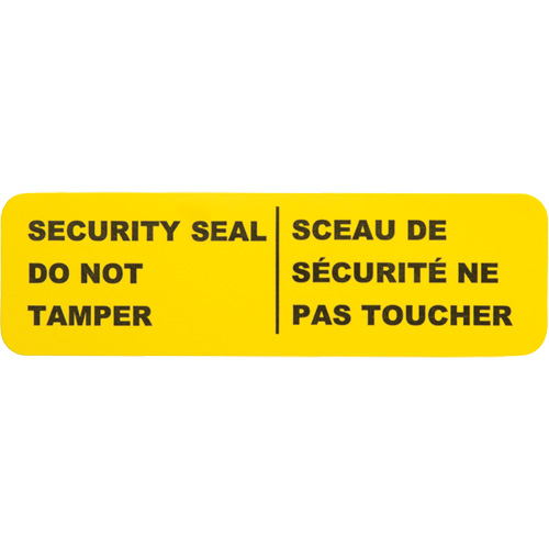 Security Seals, 2-1/2" Canadian Safety Group Inc.