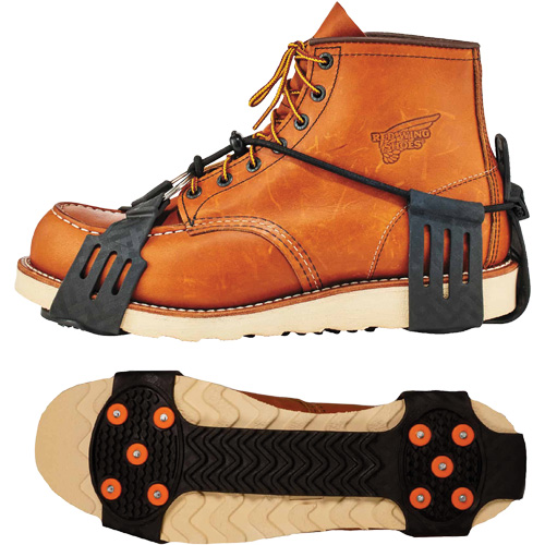 Trex 6310 Adjustable Slip-On Ice Cleats, Carbon Steel, Stud Traction, Medium Canadian Safety Group Inc.