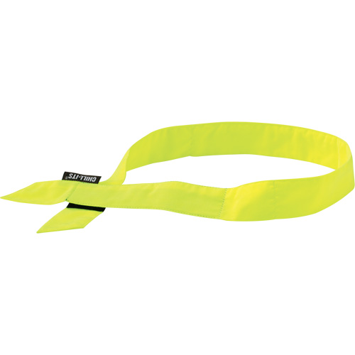 Foulard de refroidissement par &eacute;vaporation Chill-Its 6705, Jaune lime haute visibilit&eacute; Canadian Safety Group Inc.