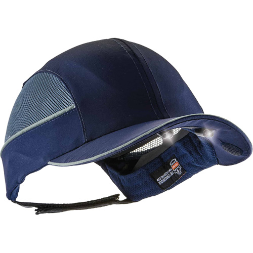 Casquette &agrave; bord long avec &eacute;clairage DEL Skullerz 8960, Bleu marin Canadian Safety Group Inc.