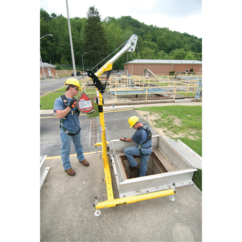 Syst&egrave;me de palan 4 mcx avec palan/treuil Manhandler Canadian Safety Group Inc.
