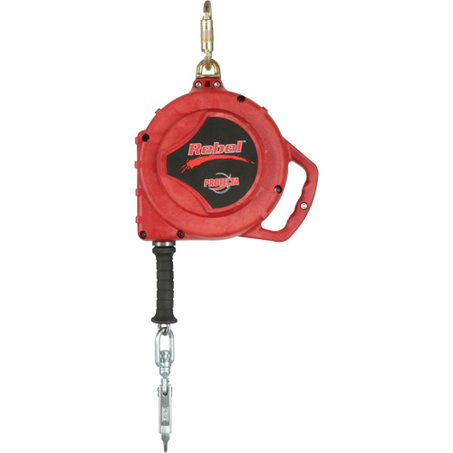 Rebel Self Retracting Lifeline, 50', Stainless Steel, Swivel Canadian Safety Group Inc.