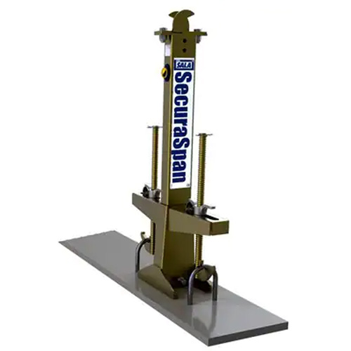 SecuraSpan Pour-in-Place/Fasten-in-Place HLL Stanchion Canadian Safety Group Inc.